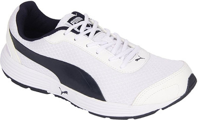 Puma Walking Shoes For Men(White, Black, Puma white-peacoat