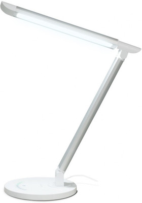 AAVAHAN 18 in. White All in One LED Desk Lamp with Digital Clock, Calendar and Thermometer Table Lamp(46 cm, Multicolor)
AAVAHAN 18 in. White All in One LED Desk Lamp with Digital Clock, Calendar and Thermometer Table Lamp(46 cm, Multicolor)