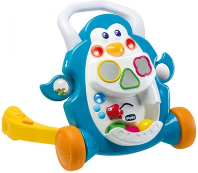 Chicco Musical Activity Walker With Parent Rod(White)