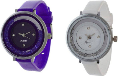 Rage Enterprise movable crystals beads in dial slim belt women combo RE04 Watch - For Girls
Rage Enterprise movable crystals beads in dial slim belt women combo RE04 Watch - For Girls