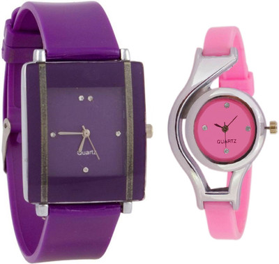 KNACK Purple square shape simple and professional and glory round different shape pink women Watch - For Girls
KNACK Purple square shape simple and professional and glory round different shape pink women Watch - For Girls