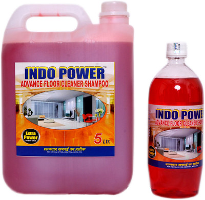 INDOPOWER ADVANCE FLOOR SHAMPOO COMBO OFFER 5 ltr+ 1 ltr. ROSE(6 L, Pack of 2)
INDOPOWER ADVANCE FLOOR SHAMPOO COMBO OFFER 5 ltr+ 1 ltr. ROSE(6 L, Pack of 2)