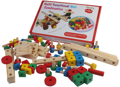 Munchkinz Multi-Functional Nut Combination Wooden Construction Screw and Joints Set Toy for Kids(Multicolor)
Munchkinz Multi-Functional Nut Combination Wooden Construction Screw and Joints Set Toy for Kids(Multicolor)