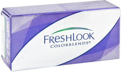 Freshlook Colorblends Monthly Contact Lens(4.5, Grey, Pack of 2)