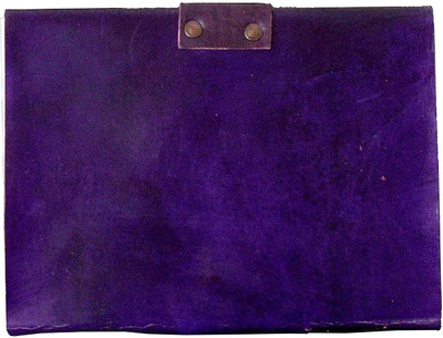 iHandikart A5 Diary(Handmade Paper, Purple)
