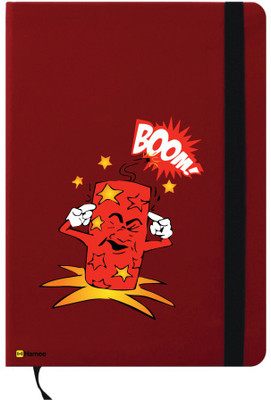 Hamee A6 Notebook(Happy Diwali Special A6 Notebook Red Leather Boom Gola Bomb, Red)
Hamee A6 Notebook(Happy Diwali Special A6 Notebook Red Leather Boom Gola Bomb, Red)