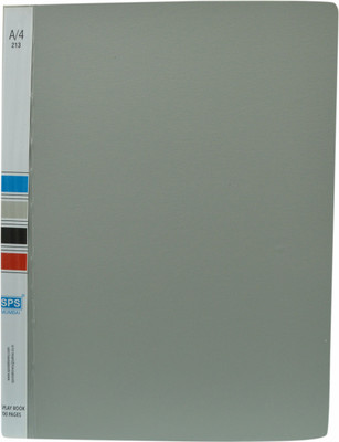 SPS Plastic Presentation File with 100 folders with capacity of 200 Documents Each ( Pack of 2, Total 200 folders, 400 Pages Capacity )(Set Of 2, Grey)
SPS Plastic Presentation File with 100 folders with capacity of 200 Documents Each ( Pack of 2, Total 200 folders, 400 Pages Capacity )(Set Of 2, Grey)