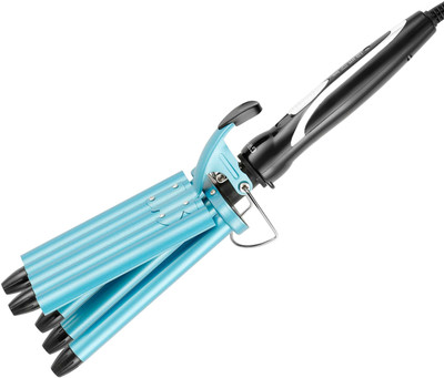 GUO WEI Five Barrel Professiona Hair Curler(Blue, Black)