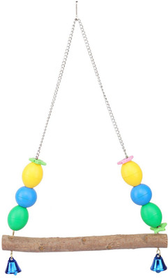 SRI SRI Bird Hanging Entertaing Toy (Large, Multicolor) Wooden Stick For Bird
SRI SRI Bird Hanging Entertaing Toy (Large, Multicolor) Wooden Stick For Bird