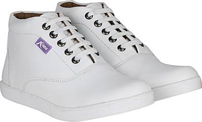 Kraasa Rock n Roll Boots For Men(White