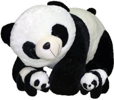 KHATU SHYAM ENTERPRISES PANDA MOTHER WITH 2 BABY-60CM (BLACK , WHITE) - 60 cm(Black, White)
KHATU SHYAM ENTERPRISES PANDA MOTHER WITH 2 BABY-60CM (BLACK , WHITE) - 60 cm(Black, White)