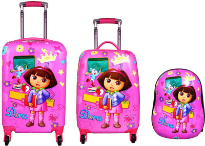 Grind Sapphire Dora Trolly Bags Set OF 3 Expandable Cabin Luggage - inch(Multicolor
Grind Sapphire Dora Trolly Bags Set OF 3 Expandable Cabin Luggage - inch(Multicolor