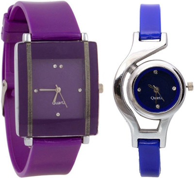 KNACK Purple square shape simple and professional and glory round different shape blue women Watch - For Girls
KNACK Purple square shape simple and professional and glory round different shape blue women Watch - For Girls