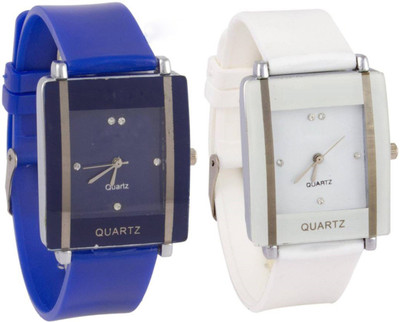 KNACK Glory Blue and White square shape simple and professional women Watch - For Girls
KNACK Glory Blue and White square shape simple and professional women Watch - For Girls