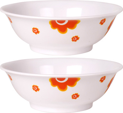 Tupperware Pack of 2 (Each 550 Ml) Melamine Bowl Set(White, Orange, Pack of 2)
Tupperware Pack of 2 (Each 550 Ml) Melamine Bowl Set(White, Orange, Pack of 2)