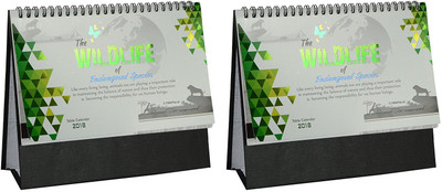 idolcollections Desk Calender 2018 Table Calendar(Multicolor, Wildlife theme)
idolcollections Desk Calender 2018 Table Calendar(Multicolor, Wildlife theme)