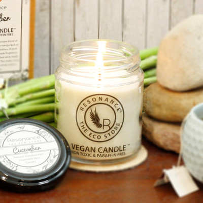 RESONANCE Natural Wax Aroma Candle - Medium Jar Vegan Candle in Cucumber Fragrance Candle(White, Pack of 1)
RESONANCE Natural Wax Aroma Candle - Medium Jar Vegan Candle in Cucumber Fragrance Candle(White, Pack of 1)