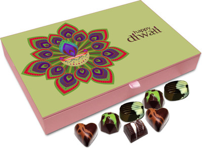 Chocholik Diwali Sweets - Have A Happy Deepavali Everyone Chocolate Box - 12pc Truffles(144 g)
Chocholik Diwali Sweets - Have A Happy Deepavali Everyone Chocolate Box - 12pc Truffles(144 g)