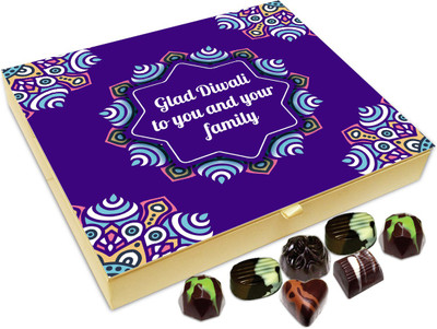 Chocholik Diwali Sweets - Have A Cheerful And Safe Diwali Chocolate Box - 20pc Truffles(240 g)
Chocholik Diwali Sweets - Have A Cheerful And Safe Diwali Chocolate Box - 20pc Truffles(240 g)