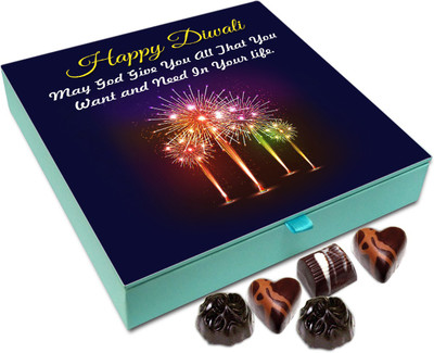 Chocholik Diwali Sweets - On This Diwali May God Give You All That You Require Chocolate Box - 9pc Truffles(108 g)
Chocholik Diwali Sweets - On This Diwali May God Give You All That You Require Chocolate Box - 9pc Truffles(108 g)