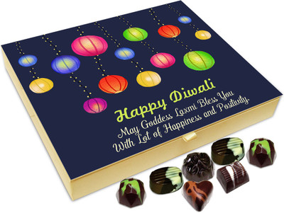 Chocholik Diwali Sweets - May Goddess Lakshmi Bless You With Success On This Diwali Chocolate Box - 20pc Truffles(240 g)
Chocholik Diwali Sweets - May Goddess Lakshmi Bless You With Success On This Diwali Chocolate Box - 20pc Truffles(240 g)
