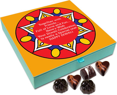 Chocholik Diwali Gift - Have A Really Special Diwali Chocolate Box - 9pc Truffles(108 g)
Chocholik Diwali Gift - Have A Really Special Diwali Chocolate Box - 9pc Truffles(108 g)