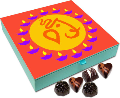 Chocholik Diwali Gift - May Lord Ganesha Bless You On Diwali Chocolate Box - 9pc Truffles(108 g)
Chocholik Diwali Gift - May Lord Ganesha Bless You On Diwali Chocolate Box - 9pc Truffles(108 g)