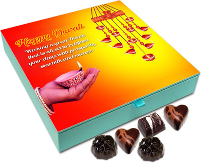 Chocholik Diwali Gift - Wishing You A Bright And Healthy Deepawali Chocolate Box - 9pc Truffles(108 g)
Chocholik Diwali Gift - Wishing You A Bright And Healthy Deepawali Chocolate Box - 9pc Truffles(108 g)