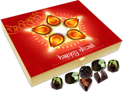 Chocholik Diwali Sweets - Happy Diwali To All My Special Friends Chocolate Box - 20pc Truffles(240 g)
Chocholik Diwali Sweets - Happy Diwali To All My Special Friends Chocolate Box - 20pc Truffles(240 g)