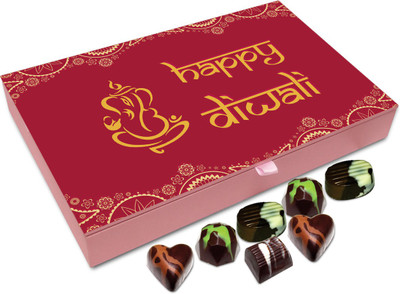 Chocholik Diwali Sweets - Happy Diwali Dear Parents Chocolate Box - 12pc Truffles(144 g)
Chocholik Diwali Sweets - Happy Diwali Dear Parents Chocolate Box - 12pc Truffles(144 g)