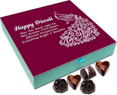 Chocholik Diwali Sweets - May This Diwali Adds New Dreams In Your Life Chocolate Box - 9pc Truffles(108 g)
Chocholik Diwali Sweets - May This Diwali Adds New Dreams In Your Life Chocolate Box - 9pc Truffles(108 g)
