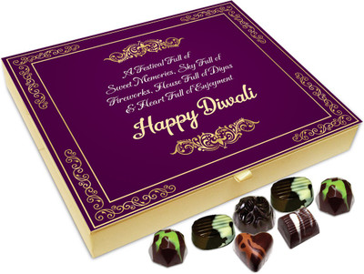 Chocholik Diwali Sweets - Diwali A Festival Full Of Sweets And Fireworks Chocolate Box - 20pc Truffles(240 g)
Chocholik Diwali Sweets - Diwali A Festival Full Of Sweets And Fireworks Chocolate Box - 20pc Truffles(240 g)