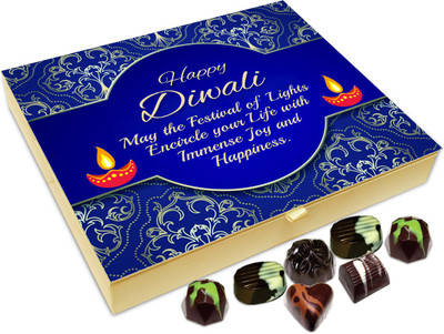 Chocholik Diwali Gift - May The Diwali Festival Fill Your Life With Immense Happiness Chocolate Box - 20pc Truffles(240 g)
Chocholik Diwali Gift - May The Diwali Festival Fill Your Life With Immense Happiness Chocolate Box - 20pc Truffles(240 g)