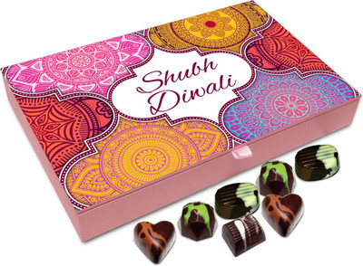 Chocholik Diwali Sweets - Shubh Deepavali Everyone Chocolate Box - 12pc Truffles(144 g)
Chocholik Diwali Sweets - Shubh Deepavali Everyone Chocolate Box - 12pc Truffles(144 g)