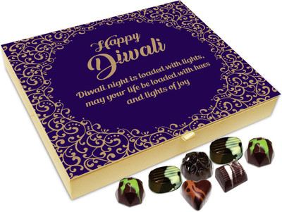 Chocholik Diwali Sweets - Diwali Night Is Loaded With Sparkling Lights Chocolate Box - 20pc Truffles(240 g)
Chocholik Diwali Sweets - Diwali Night Is Loaded With Sparkling Lights Chocolate Box - 20pc Truffles(240 g)