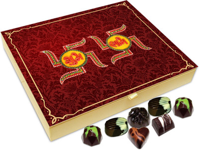 Chocholik Diwali Sweets - Shubh Deepavali To All Chocolate Box - 20pc Truffles(240 g)
Chocholik Diwali Sweets - Shubh Deepavali To All Chocolate Box - 20pc Truffles(240 g)