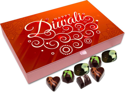 Chocholik Diwali Sweets - Happy Diwali To Every One Celebrating It Chocolate Box - 12pc Truffles(144 g)
Chocholik Diwali Sweets - Happy Diwali To Every One Celebrating It Chocolate Box - 12pc Truffles(144 g)