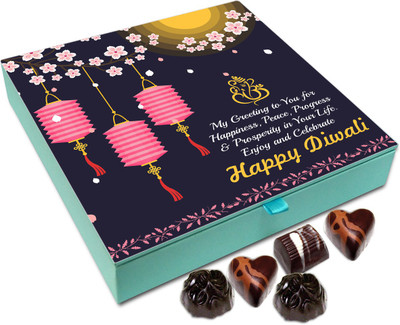 Chocholik Diwali Sweets - My Greeting To You For Diwali Chocolate Box - 9pc Truffles(108 g)
Chocholik Diwali Sweets - My Greeting To You For Diwali Chocolate Box - 9pc Truffles(108 g)