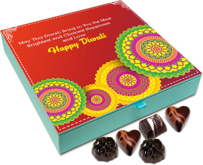 Chocholik Diwali Gift - May This Diwali Bring Long Lasting Happiness In Your Life Chocolate Box - 9pc Truffles(108 g)
Chocholik Diwali Gift - May This Diwali Bring Long Lasting Happiness In Your Life Chocolate Box - 9pc Truffles(108 g)