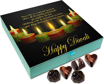 Chocholik Diwali Gift Box - Wishing You Lots Of Amusement And Fun This Diwali Chocolate Box - 9pc Truffles(108 g)
Chocholik Diwali Gift Box - Wishing You Lots Of Amusement And Fun This Diwali Chocolate Box - 9pc Truffles(108 g)