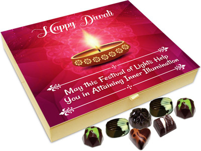 Chocholik Diwali Gift - May This Deepawali Helps You Attain Self Illumination Chocolate Box - 20pc Truffles(240 g)
Chocholik Diwali Gift - May This Deepawali Helps You Attain Self Illumination Chocolate Box - 20pc Truffles(240 g)