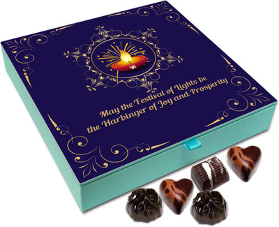 Chocholik Diwali Sweets - May Diwali Festival Be Harbinger Of Joy And Prosperity Chocolate Box - 9pc Truffles(108 g)
Chocholik Diwali Sweets - May Diwali Festival Be Harbinger Of Joy And Prosperity Chocolate Box - 9pc Truffles(108 g)