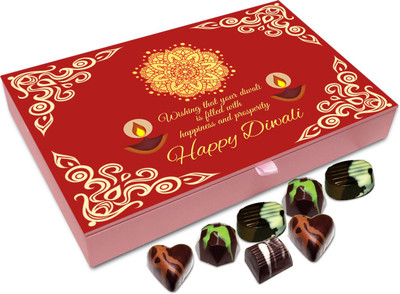 Chocholik Diwali Gift - Wishing You A Bright Safe And Happy Diwali Chocolate Box - 12pc Truffles(144 g)
Chocholik Diwali Gift - Wishing You A Bright Safe And Happy Diwali Chocolate Box - 12pc Truffles(144 g)