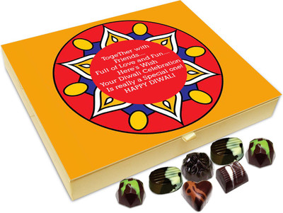 Chocholik Diwali Gift - Have A Really Special Diwali Chocolate Box - 20pc Truffles(240 g)
Chocholik Diwali Gift - Have A Really Special Diwali Chocolate Box - 20pc Truffles(240 g)