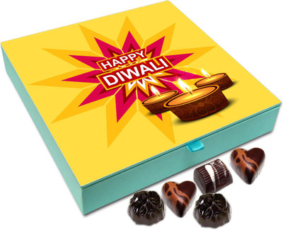 Chocholik Diwali Sweets - Happy Diwali My Lifetime Friends Chocolate Box - 9pc Truffles(108 g)
Chocholik Diwali Sweets - Happy Diwali My Lifetime Friends Chocolate Box - 9pc Truffles(108 g)