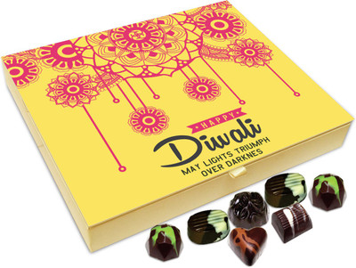 Chocholik Diwali Gift - On This Diwali May Truth Wins Over Lie Chocolate Box - 20pc Truffles(240 g)
Chocholik Diwali Gift - On This Diwali May Truth Wins Over Lie Chocolate Box - 20pc Truffles(240 g)