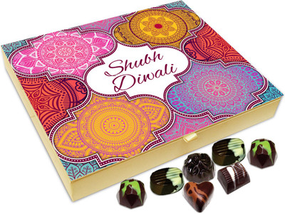 Chocholik Diwali Sweets - Shubh Deepavali Everyone Chocolate Box - 20pc Truffles(240 g)
Chocholik Diwali Sweets - Shubh Deepavali Everyone Chocolate Box - 20pc Truffles(240 g)
