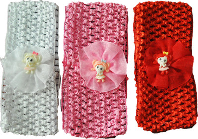 FAVINO Crochet Cutwork Flower Baby Headband ( White , Red , Pink ) 3 Pcs Set Head Band(Multicolor)
FAVINO Crochet Cutwork Flower Baby Headband ( White , Red , Pink ) 3 Pcs Set Head Band(Multicolor)