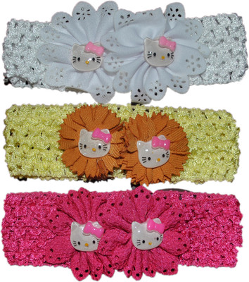 Netboys Crochet Cutwork Flower Baby Headband ( White , Yellow , Pink ) 3 Pcs Set Head Band(Multicolor)
Netboys Crochet Cutwork Flower Baby Headband ( White , Yellow , Pink ) 3 Pcs Set Head Band(Multicolor)