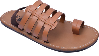 Stylos Men Tan Sandals